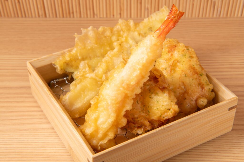 天婦羅盛り合わせ
